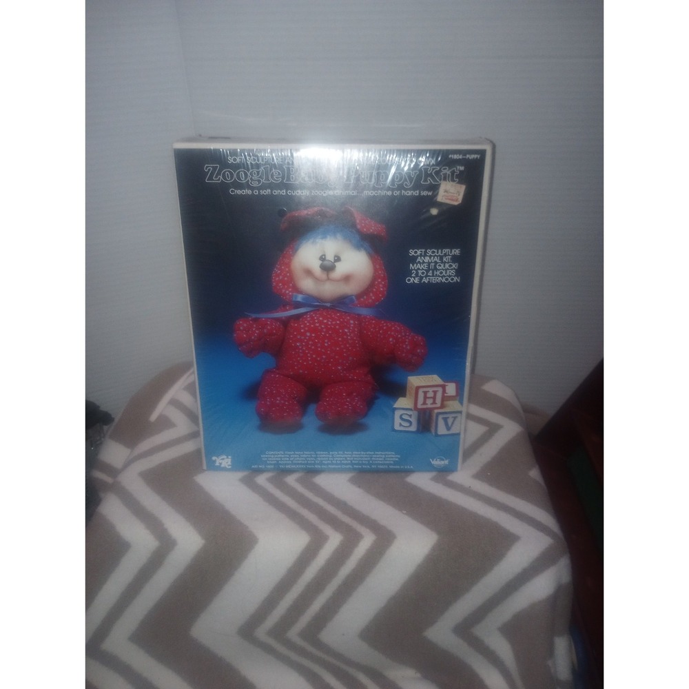 Zoogle Baby Puppy Kit- Soft Plush Animal #1804 Puppy‎ 82' Valiant Crafts